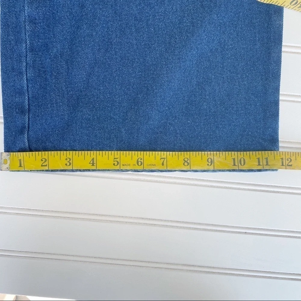 Avenue Blues Boot Cut Jeans Size 20 Average Blue High Rise 100% Cotton Denim - Picture 8 of 11